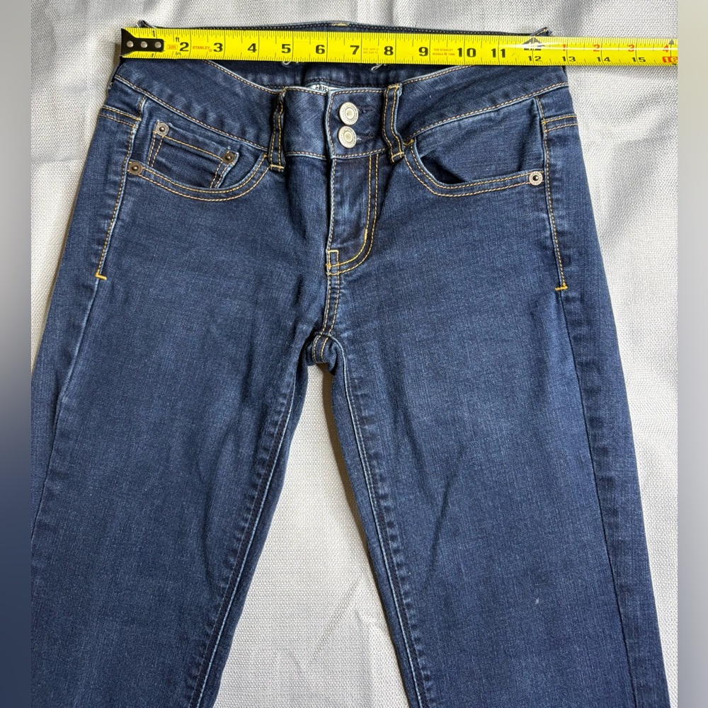 Women’s Dark Blue Slim Fit Jeans - Classic Stretch Denim
